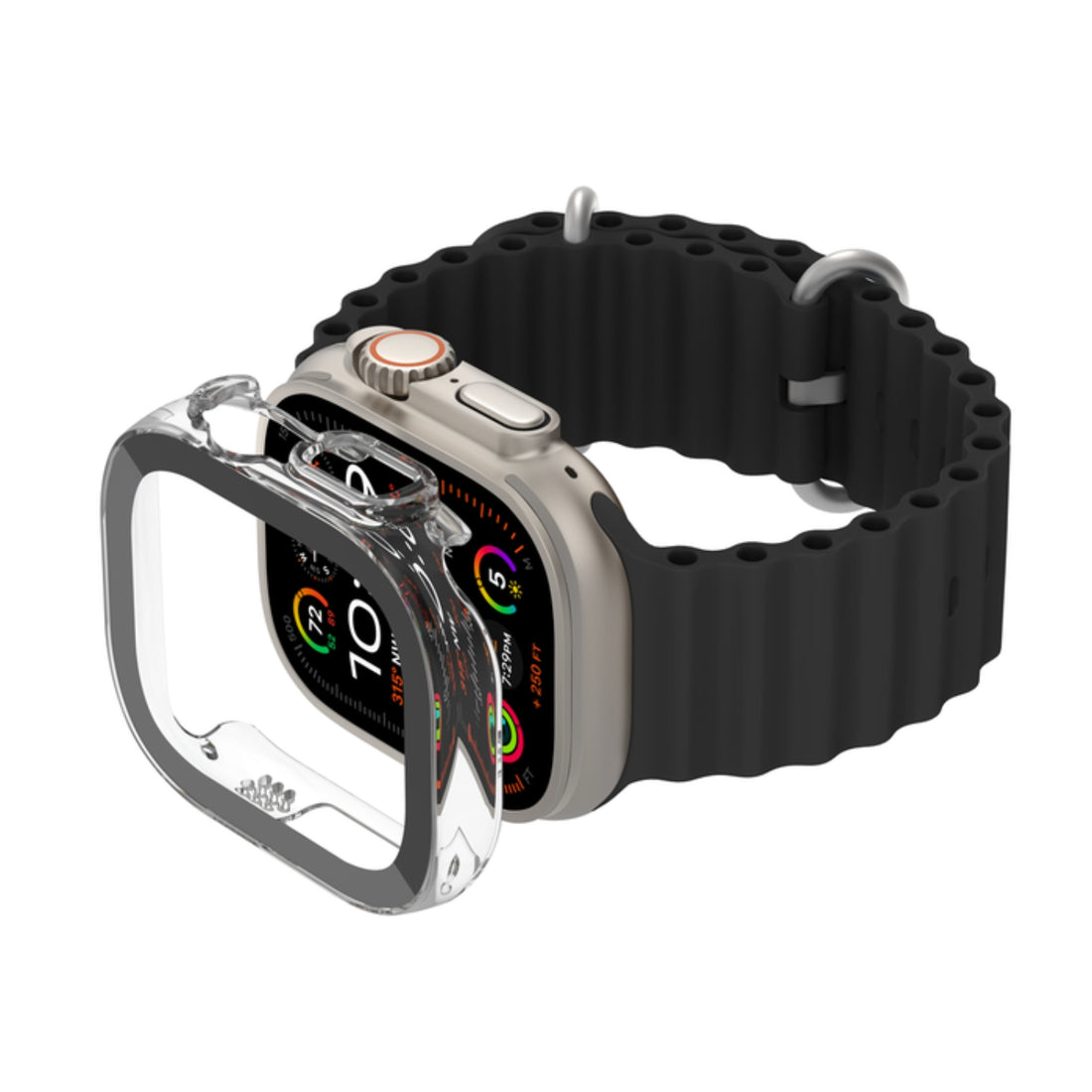 Bumper para Apple Watch Ultra / Ultra 2 49 mm Transparente