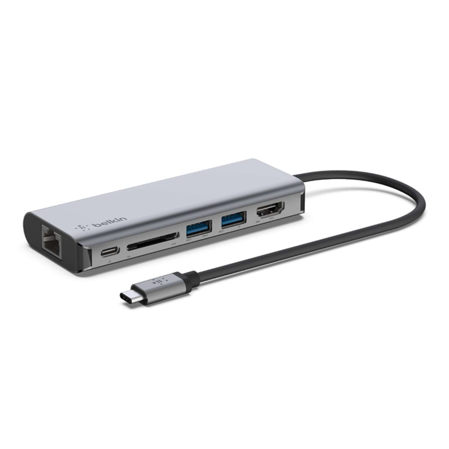 Adaptador Multipuerto USB-C 6-en-1