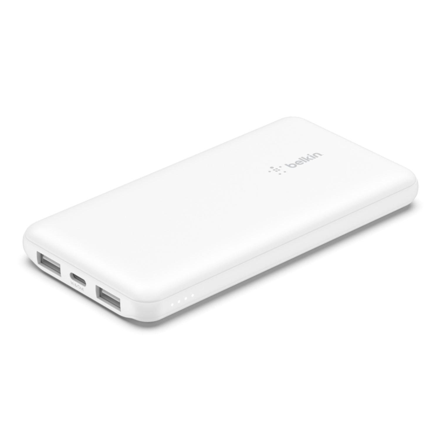 Batería Portátil 10.000 mAh USB-A y USB-C 15W Belkin Blanco