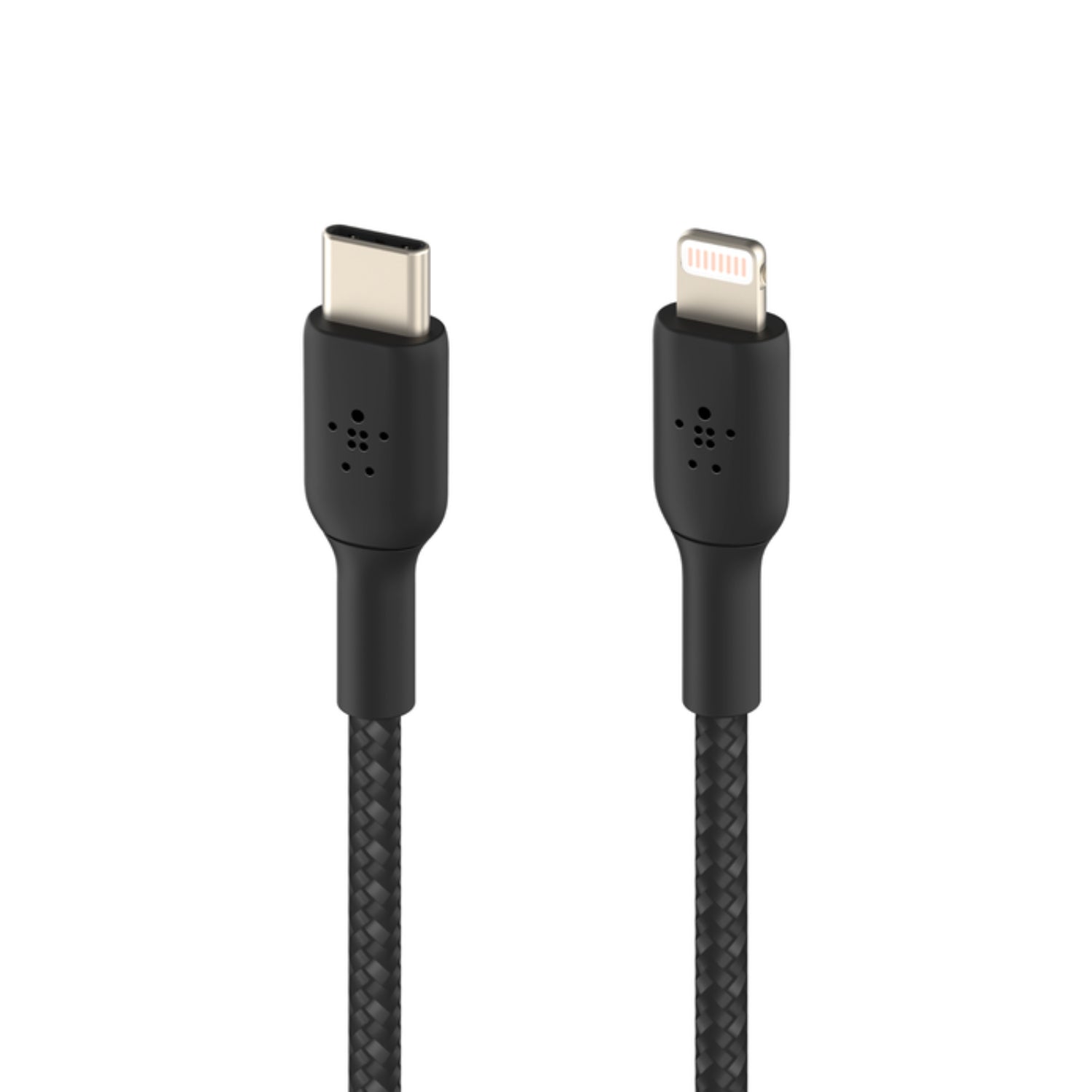 Cable trenzado USB-C a Lightning BOOSTCHARGE de 1 m