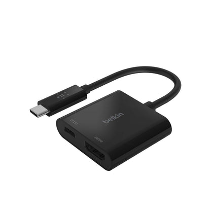 Adaptador USB-C a HDMI con puerto de carga