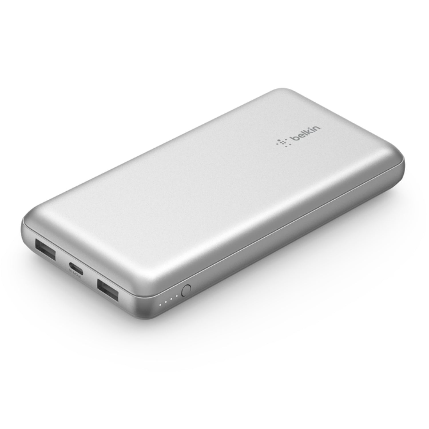 Batería Portátil 20.000 mAh USB-A y USB-C 15W Belkin Plata