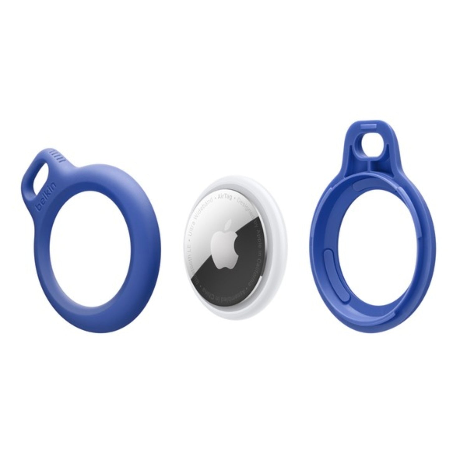 Protector con llavero Secure Holder para AirTag Azul