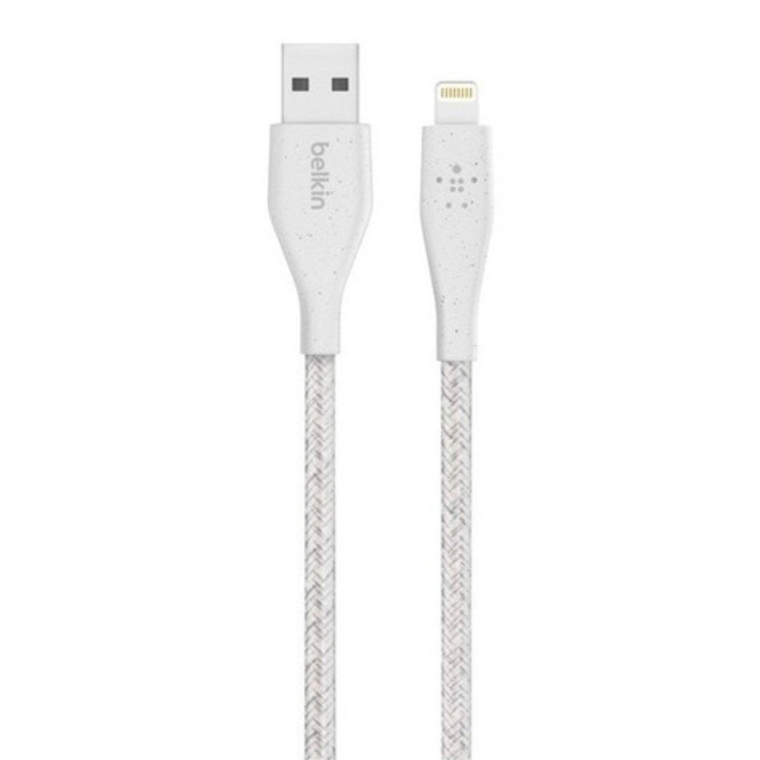 Cable Lighning A Usb-a 2 Mt Duratek Plus Belkin Blanco