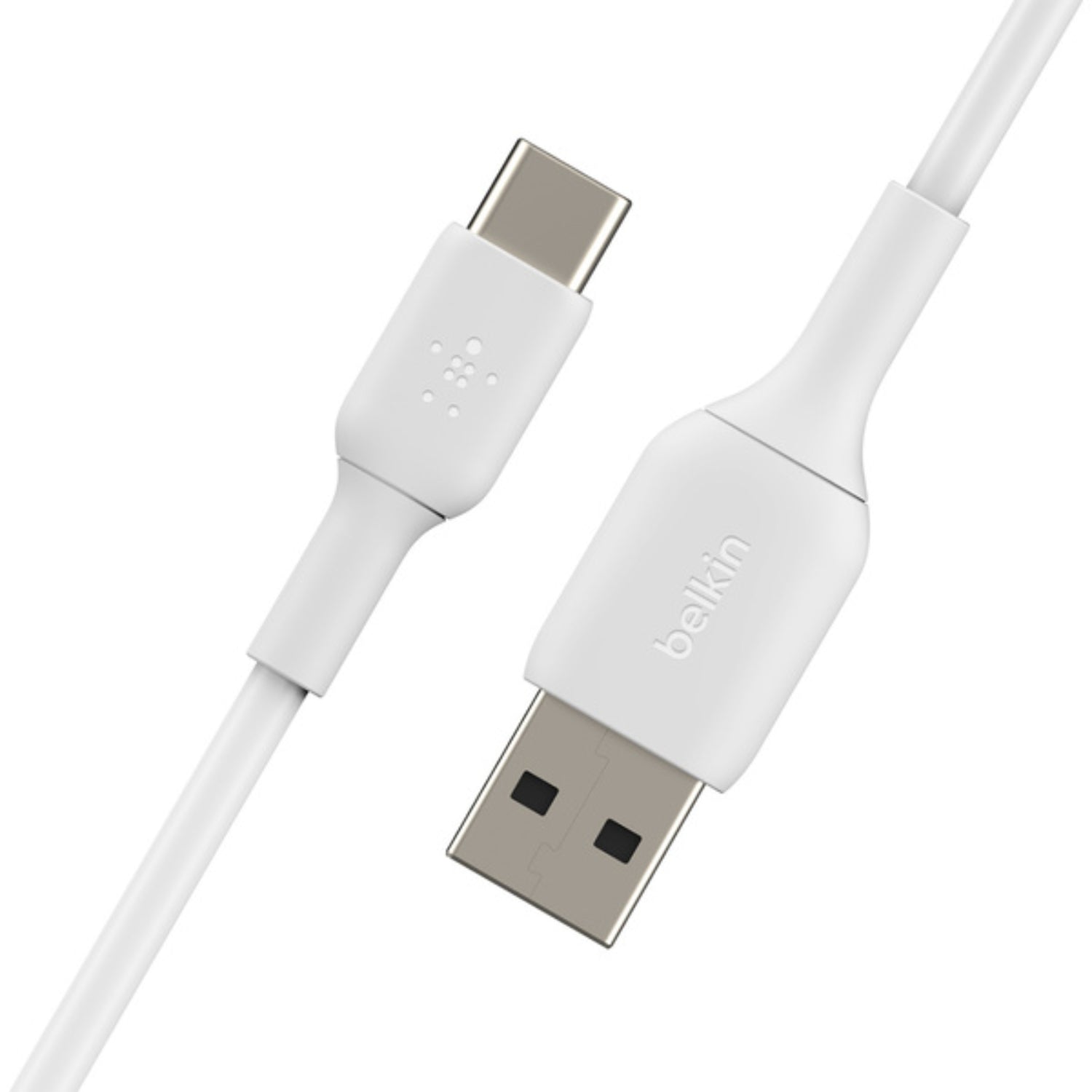 Cable USB-A a USB-C 1.0 Mt PVC Belkin Blanco