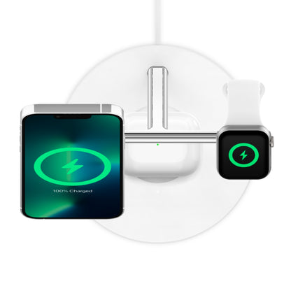 Cargador 3-1 BoostCharge MagSafe 15W Belkin Blanco