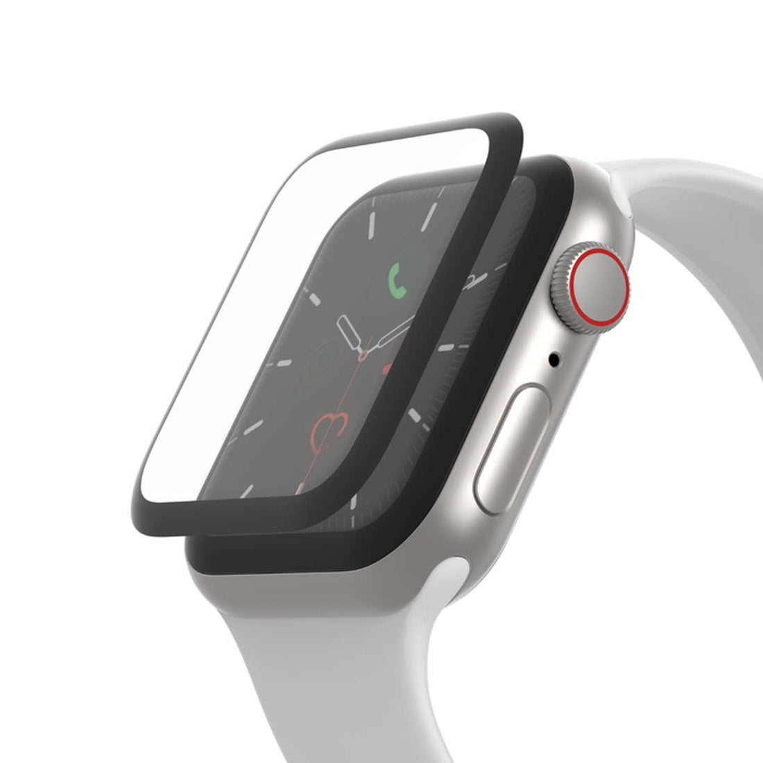 ScreenForceTrueClear Curve protector de pantalla para Apple Watch