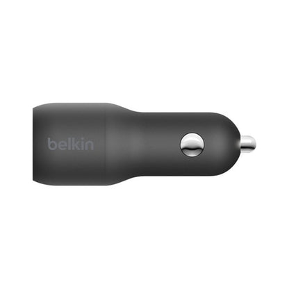 Cargador 32w Para Auto Con Cable Lightning Belkin Negro