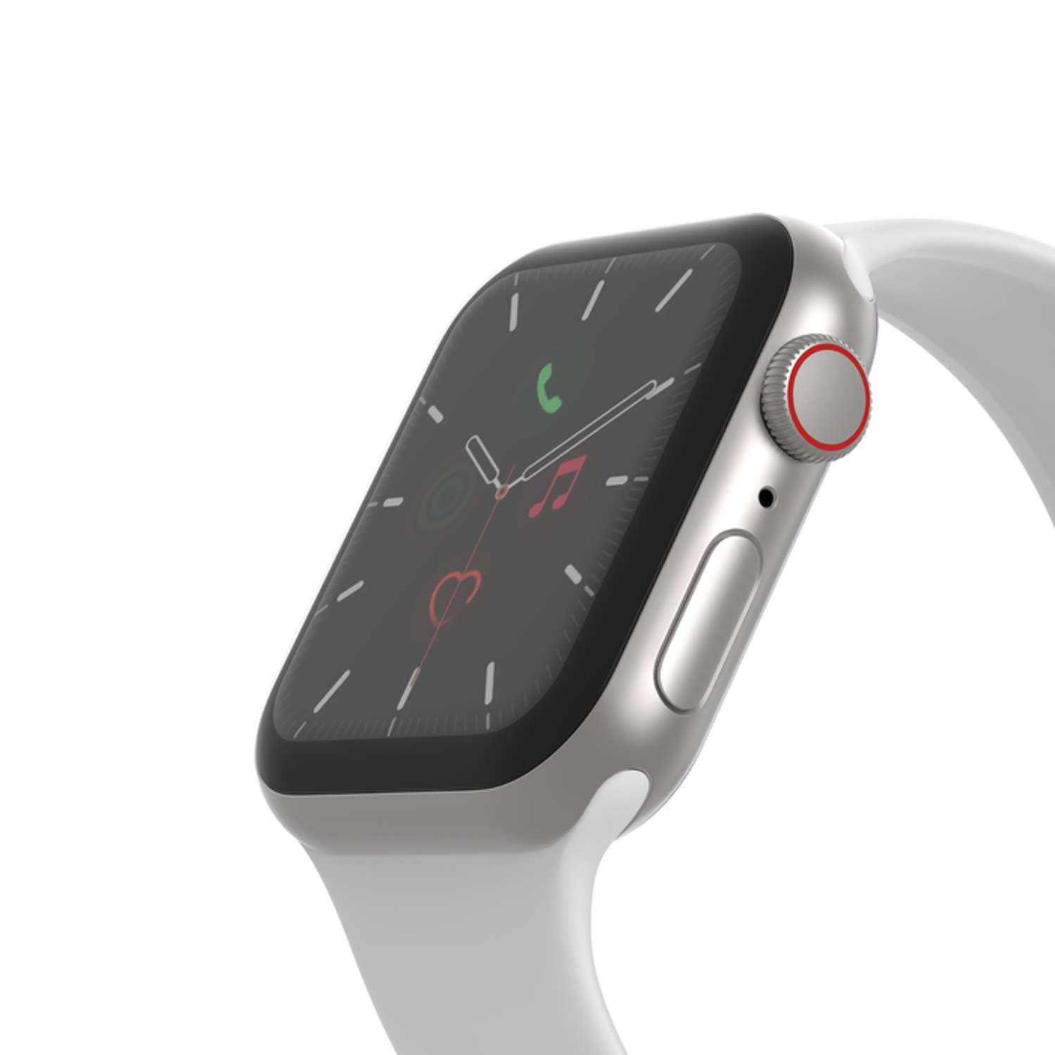 ScreenForceTrueClear Curve protector de pantalla para Apple Watch