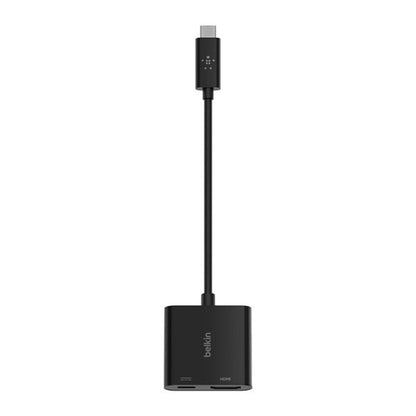 Adaptador USB-C a HDMI con puerto de carga